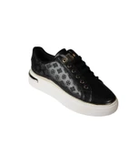 YAZKIŞ Kadın Siyah Beyaz Kalın Taban Günlük Spor Ayakkabı thumbnail 2