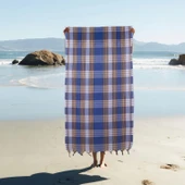 Homedius %100 Pamuk Mavi Hamam Peştemali 2'li - 80 x 160 cm - 2