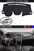 Torpido Koruma Halısı Siyah Kenar Renk Siyah Hyundai İ30 2012-2018 ile Uyumlu - 1