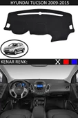 Torpido Koruma Halısı Siyah Kenar Renk Siyah Hyundai Tucson 2009-2015 ile Uyumlu - 1