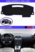 Torpido Koruma Halısı Siyah Kenar Renk Mavi Ford Mondeo 2000-2007 ile Uyumlu - 1