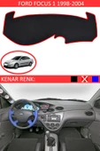 Torpido Koruma Halısı Siyah Kenar Renk Kırmızı Ford Focus 1 1998-2004 ile Uyumlu - 1