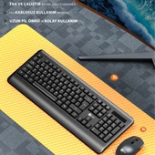 Lecoo Kw202 Kablosuz Klavye & Mouse Set Siyah - 6