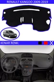 Torpido Koruma Halısı Siyah Kenar Renk Mavi Renault Kangoo 2009-2019 ile Uyumlu - 1