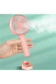 Şarjlı Mini Fan Taşınabilir El Ve Masa Üstü 3 Kademeli Vantilatör - 1