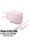 iPhone 11 Uyumlu Şarj Aleti HIZLI PD Şarj Cihazı Apple iPhone 11 Pro 11 Plus 11 Pro Max 25W HIZLI - 1