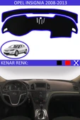 Torpido Koruma Halısı Siyah Kenar Renk Mavi Opel Insignia 2008-2013 ile Uyumlu - 1