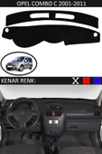 Torpido Koruma Halısı Siyah Kenar Renk Siyah Opel Combo C 2001-2011 ile Uyumlu - 1