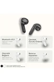 TWS Bluetooth 5.3 Kulaklık Gürültü Azaltma Enc4 Dual Mikrofon - 5