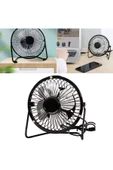 Taşınabilir Mini Fan Soğutucu Serinletici Pervaneli Masaüstü Vantilatör Klima Usb - 5
