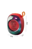 Kablosuz Bluetooth Hoparlör 5W RGB Led Işıklı Speaker Ses Bombası 1200 mAh Güçlü Ses Kalitesi - 3