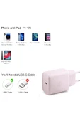 iPhone 11 Uyumlu Şarj Aleti HIZLI PD Şarj Cihazı Apple iPhone 11 Pro 11 Plus 11 Pro Max 25W HIZLI thumbnail 4