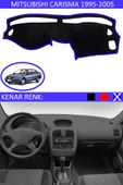 Torpido Koruma Halısı Siyah Kenar Renk Mavi Mitsubishi Carisma 1995-2005 ile Uyumlu - 1