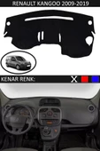 Torpido Koruma Halısı Siyah Kenar Renk Siyah Renault Kangoo 2009-2019 ile Uyumlu - 1