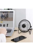 Taşınabilir Mini Fan Soğutucu Serinletici Pervaneli Masaüstü Vantilatör Klima Usb - 3