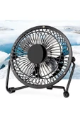Taşınabilir Mini Fan Soğutucu Serinletici Pervaneli Masaüstü Vantilatör Klima Usb - 8