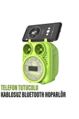 Kablosuz Bluetooth Hoparlör Speaker  Telefon Tutucu Rgb Hoparlör Renkli Işıklı Ses Bombası 5W - 1