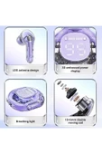 TWS Kulak İçi Bluetooth Kulaklık Led Göstergeli Wireless V5.3 Ultrapro IP4X Su Geçirmez - 5