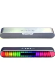 RGB Işıklı Bluetooth Hoparlör TWS Çift Hoparlör Bağlantı Speaker Kaliteli Ses Bombası 1800 mAh - 5