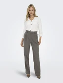 ONLY Bayan Viskon Beyaz Gömlek 15281677 - 3