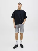 JACK JONES Erkek Grey Denim Şort 12269502 - 7