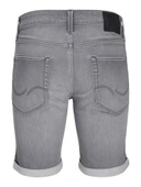 JACK JONES Erkek Grey Denim Şort 12269502 - 2