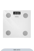 Sinbo SBS- Bluetooth Dijital Yağ Su Kas Vücut Kitle Endeksi Kilo Ölçer Tartı Baskül - 3