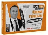 İndeks Akademi Yayıncılık 2024 KPSS Eğitim Bilimleri Öğrenme Psikolojisi Video Ders Notları - 1
