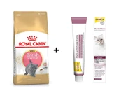 Royal Canin Kitten British Shorthair Yavru Kedi Maması 2 kg + Gimcat Malt 100 Gr - 1