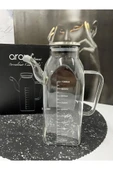 Joe 2'li Metal Kapaklı Borosilikat Cam Yağlık 1000 ml TR4389 - 2