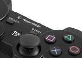 Rampage SG-RPS3 Siyah PS3 Bluetooth Çift Titreşimli Joypad (Şarj Kablosu Dahil) - 4