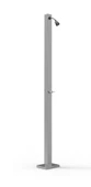 Havuz ve Bahçe Duşları Ayak Yıkamalı Baston Seri 2200X80MM-AISI304-1,2mm Parlak-ToptancıyızBiz - 1