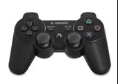 Rampage SG-RPS3 Siyah PS3 Bluetooth Çift Titreşimli Joypad (Şarj Kablosu Dahil) - 1