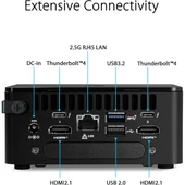 ASUS NUC 13 PRO NUC13ANBI5 CORE i5 1340P-164B RAM-512GB NVME-FDOS MINI PC - 4