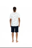 U.S. Polo Assn. 18879 Erkek Şort Pijama Takım - 2