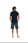U.S. Polo Assn. 18879 Erkek Şort Pijama Takım - 4