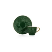 Schafer Glossy 6 Kişilik Kahve Fincan Seti 12 Parça-Asorti02 - 3