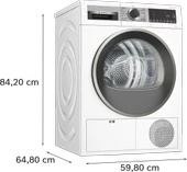 Bosch WQG25100TR 10 kg Çamaşır Kurutma Makinesi - 5