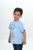 Toontoy Erkek Çocuk Ayıcık Baskılı Tişört - 4