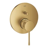 Grohe Essence Ankastre Banyo Duş Bataryası Brushed Cool Sunrise - 24058Gn1 - 1
