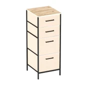 Çocuk 4 Çekmeceli Komodin Sehpa Çam 1616 - 6