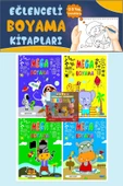 Mega Boyama Seti (4 Kitap) - 1