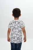 Toontoy Erkek Çocuk Komple Dinazor Baskılı Tişört - 3