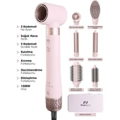 Pirantech KS-611 Airwrap 6in1 Saç Şekillendirme Seti thumbnail 1