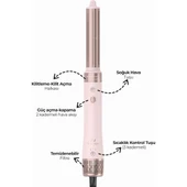 Pirantech KS-611 Airwrap 6in1 Saç Şekillendirme Seti thumbnail 2