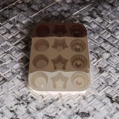 12 Bölmeli Silikon Kek Kalıbı Isıya Dayanıklı Kek Kapsülü Yapışmaz Donut Tart Kek Muffin Ekler Kalıbı 30-23 cm - 4