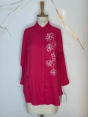 ÇİÇEK DESENLİ GÖMLEK - 4