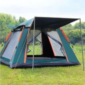 Yek Outdoor 6 Kişilik Tam Otomatik Tenteli Kamp Çadırı 270x270x170cm - 2