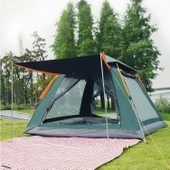 Yek Outdoor 6 Kişilik Tam Otomatik Tenteli Kamp Çadırı 270x270x170cm - 3