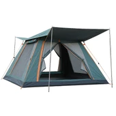 Yek Outdoor 6 Kişilik Tam Otomatik Tenteli Kamp Çadırı 270x270x170cm - 1